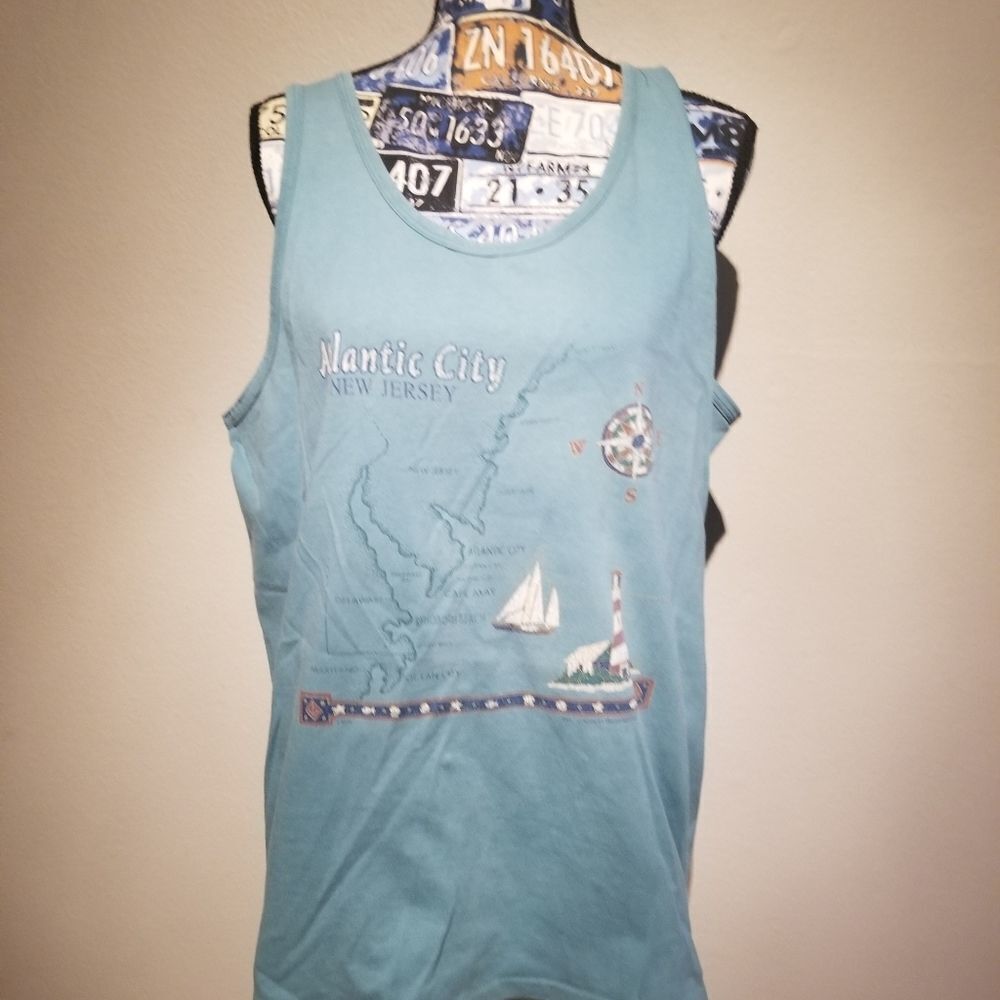 VINTAGE GECKO HAWAII TANK TOP USA MADE. Bin6